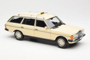 Mercedes 230T W123 T-Model Taxi Norev 1:18 183731 Metaal — afbeelding 6 van 8