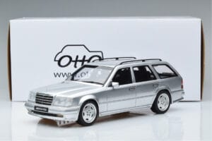 Mercedes E36 AMG S124 Zilver Otto 1:18 OT889 Hars — afbeelding 6 van 6