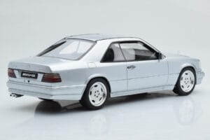 Mercedes E36 AMG C124 Coupe Zilver Otto 1:18 OT731 Hars — afbeelding 2 van 6