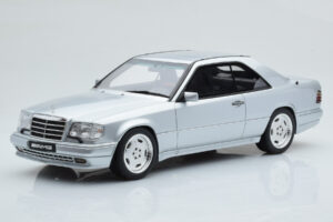 Mercedes E36 AMG C124 Coupe Zilver Otto 1:18