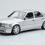 Mercedes E500 W124 Zilver Otto 1:18