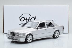Mercedes E500 W124 Zilver Otto 1:18 OT623 Hars — afbeelding 6 van 6