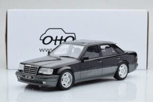 Mercedes E60 AMG W124 Zwart Otto 1:18 OT131 Hars — afbeelding 6 van 6
