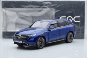 Mercedes EQC 400 Brilliant Blauw NZG 1:18 B66963757 Metaal — afbeelding 8 van 8