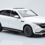 Mercedes EQC 400 Diamond Wit NZG 1:18 - image 6 of 8