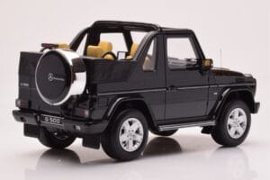 Mercedes G500 W463 Cabriolet Obsidian Zwart Otto 1:18 OT1040 Hars — afbeelding 2 van 6
