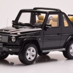 Mercedes G500 W463 Cabriolet Obsidian Zwart Otto 1:18