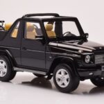 Mercedes G500 W463 Cabriolet Obsidian Zwart Otto 1:18 - image 4 of 6