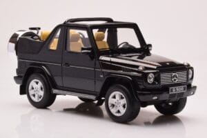 Mercedes G500 W463 Cabriolet Obsidian Zwart Otto 1:18 OT1040 Hars — afbeelding 4 van 6