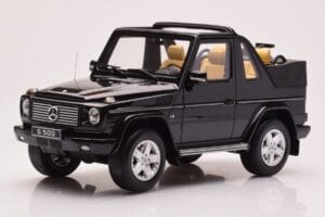 Mercedes G500 W463 Cabriolet Obsidian Zwart Otto 1:18 OT1040