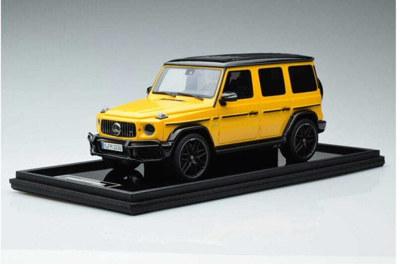 Mercedes AMG G63 W463 Geel MotorHelix 1:18 MH018 Y Hars