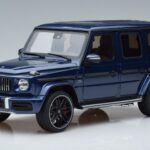Mercedes AMG G63 W464 Blauw GT Spirit 1:18 GT261 Hars