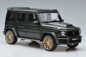 Mercedes G63 Brabus 700 Widestar W463 Groen GT Spirit 1:18 GT274 Hars — afbeelding 4 van 6