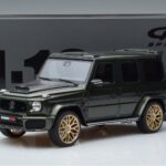 Mercedes G63 Brabus 700 Widestar W463 Groen GT Spirit 1:18 GT274 Hars - image 6 of 6