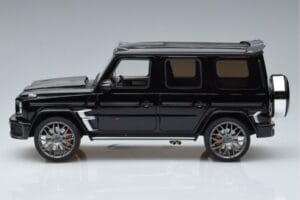 Mercedes G63 Brabus 700 Widestar W463 Parelzwart GT Spirit 1:18 KJ040 Hars — afbeelding 3 van 6