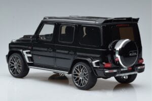 Mercedes G63 Brabus 700 Widestar W463 Parelzwart GT Spirit 1:18 KJ040 Hars — afbeelding 5 van 6