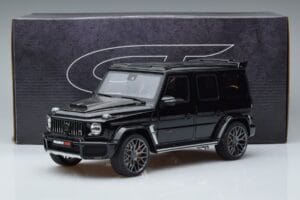 Mercedes G63 Brabus 700 Widestar W463 Parelzwart GT Spirit 1:18 KJ040 Hars — afbeelding 6 van 6