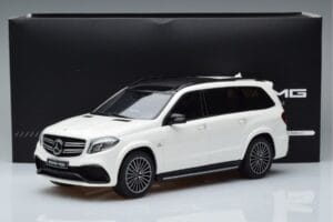 Mercedes AMG GLS63 X166 Wit GT Spirit 1:18 B66965709 Hars — afbeelding 6 van 6