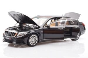 Mercedes Maybach S-Class W222 Brabus 900 Obsidian Zwart Almost Real 1:18 860102 Metaal — afbeelding 2 van 8