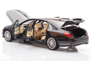 Mercedes Maybach S-Class W222 Brabus 900 Obsidian Zwart Almost Real 1:18 860102 Metaal — afbeelding 5 van 8