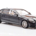 Mercedes Maybach S-Class W222 Brabus 900 Obsidian Zwart Almost Real 1:18 - image 6 of 8