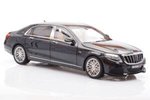 Mercedes Maybach S-Class W222 Brabus 900 Obsidian Zwart Almost Real 1:18 860102 Metaal — afbeelding 6 van 8