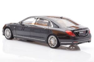 Mercedes Maybach S-Class W222 Brabus 900 Obsidian Zwart Almost Real 1:18 860102 Metaal — afbeelding 7 van 8