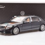 Mercedes Maybach S-Class W222 Brabus 900 Obsidian Zwart Almost Real 1:18 - image 8 of 8