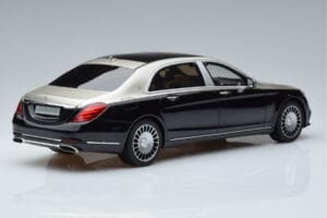 Mercedes Maybach S600 W222 Zwart Zilver GT Spirit 1:18 GT237 Hars — afbeelding 2 van 6