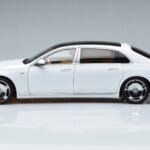 Mercedes Maybach S600 W222 V12 Biturbo Diamond Wit Almost Real 1:18 - image 4 of 11