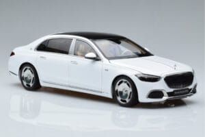 Mercedes Maybach S600 W222 V12 Biturbo Diamond Wit Almost Real 1:18 820116 Metaal — afbeelding 6 van 11