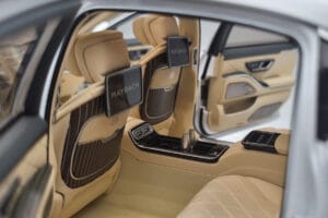 Mercedes Maybach S600 W222 V12 Biturbo Diamond Wit Almost Real 1:18 820116 Metaal — afbeelding 9 van 11