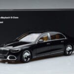 Mercedes Maybach S600 W222 V12 Biturbo Obsidian Zwart Almost Real 1:18 - image 11 of 11