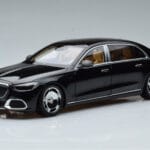 Mercedes Maybach S600 W222 V12 Biturbo Obsidian Zwart Almost Real 1:18