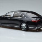 Mercedes Maybach S600 W222 V12 Biturbo Obsidian Zwart Almost Real 1:18 - image 7 of 11