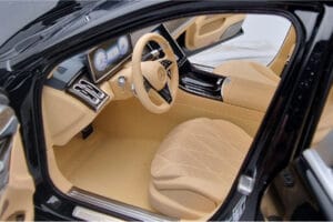 Mercedes Maybach S600 W222 V12 Biturbo Obsidian Zwart Almost Real 1:18 820115 Metaal — afbeelding 8 van 11