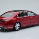 Mercedes Maybach S600 W222 V12 Biturbo Patagonia Rood Almost Real 1:18 - image 3 of 10