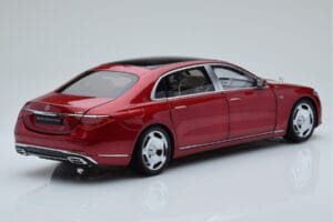 Mercedes Maybach S600 W222 V12 Biturbo Patagonia Rood Almost Real 1:18 820119 Metaal — afbeelding 3 van 10