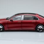 Mercedes Maybach S600 W222 V12 Biturbo Patagonia Rood Almost Real 1:18 - image 4 of 10