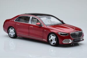 Mercedes Maybach S600 W222 V12 Biturbo Patagonia Rood Almost Real 1:18 820119 Metaal — afbeelding 6 van 10