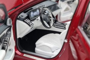 Mercedes Maybach S600 W222 V12 Biturbo Patagonia Rood Almost Real 1:18 820119 Metaal — afbeelding 8 van 10