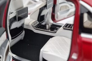 Mercedes Maybach S600 W222 V12 Biturbo Patagonia Rood Almost Real 1:18 820119 Metaal — afbeelding 9 van 10