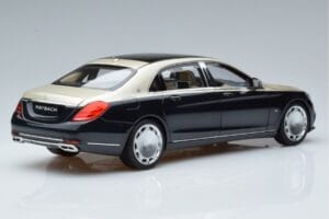 Mercedes Maybach S650 X222 Zilverblauw Norev 1:18 B66960615 Metaal — afbeelding 3 van 7
