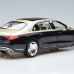 Mercedes Maybach S680 X223 Goud Zwart Metallic Norev 1:18 183917 Metaal - image 3 of 7