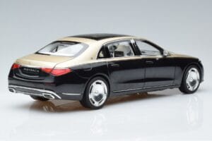 Mercedes Maybach S680 X223 Goud Zwart Metallic Norev 1:18 183917 Metaal — afbeelding 3 van 7