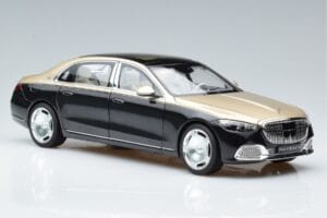 Mercedes Maybach S680 X223 Goud Zwart Metallic Norev 1:18 183917 Metaal — afbeelding 5 van 7