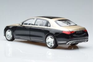 Mercedes Maybach S680 X223 Goud Zwart Metallic Norev 1:18 183917 Metaal — afbeelding 6 van 7
