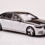 Mercedes Maybach S680 W223 Obsidian Zwart Diamond Wit Almost Real 1:18 - image 5 of 7