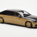 Mercedes Maybach S680 W223 Obsidian Zwart Sand Almost Real 1:18 - image 5 of 7
