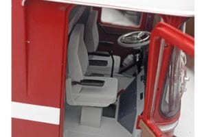 Mercedes O317 Porsche Transporter Rood CMR 1:18 CMR149 Metaal — afbeelding 11 van 12